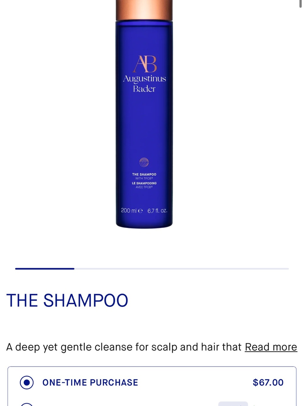 Augustinus Bader The Shampoo